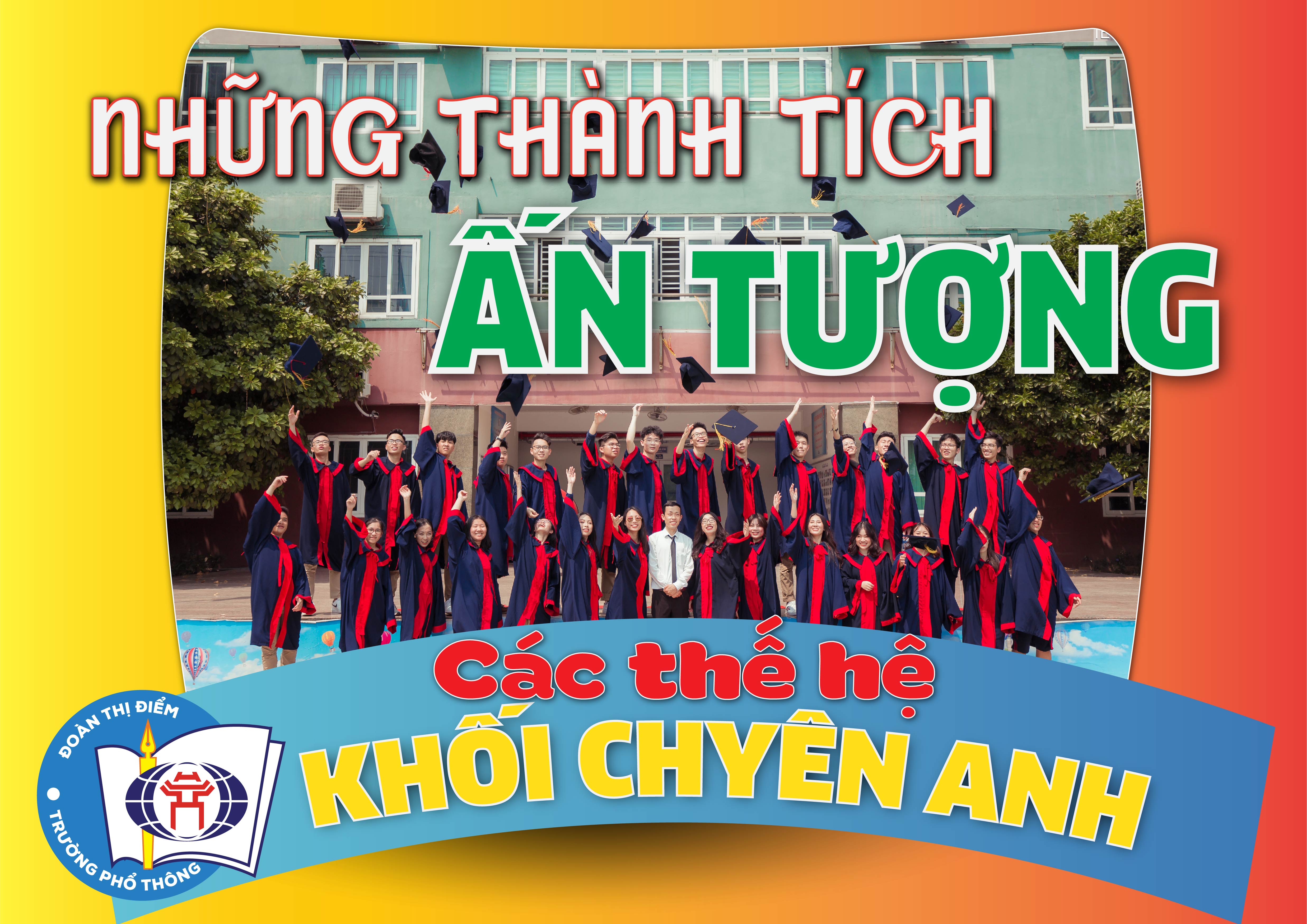“SOI” THÀNH TÍCH ẤN TƯỢNG CỦA THẾ HỆ KHỐI LỚP CHUYÊN ANH TẠI THPT ĐOÀN THỊ ĐIỂM