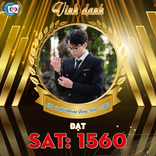 FIRST STEP, GREAT LEAP - SẴN SÀNG CHO KỲ THI SAT ĐẦU TIÊN TẠI TRƯỜNG ĐOÀN THỊ ĐIỂM