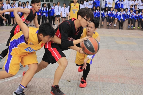 Khai mạc giải bóng rổ Khai xuân 2017 và chương trình Đoàn Thị Điểm Cheer Up