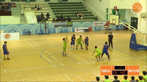 Đoàn Thị Điểm ra quân  rực rỡ tại giải bóng rổ học sinh THPT Hà Nội