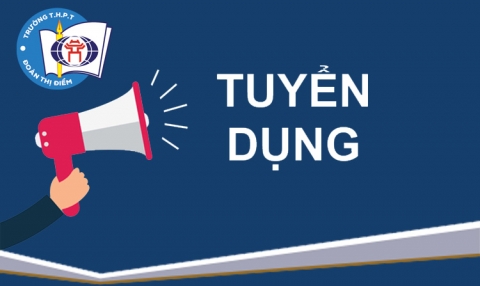 THÔNG BÁO TUYỂN DỤNG NHÂN VIÊN THIẾT BỊ, THÍ NGHIỆM