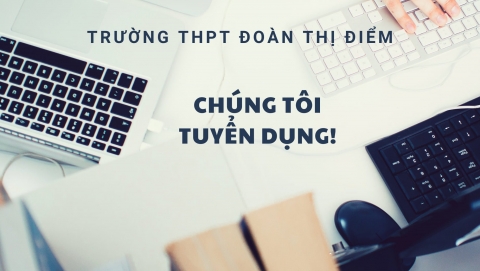 THÔNG BÁO TUYỂN DỤNG GIÁO VIÊN MÔN TOÁN