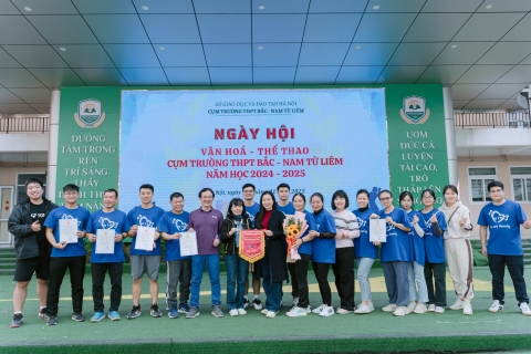 NGÀY HỘI VĂN HÓA - THỂ THAO CỤM TRƯỜNG THPT BẮC - NAM TỪ LIÊM NĂM HỌC 2024-2025