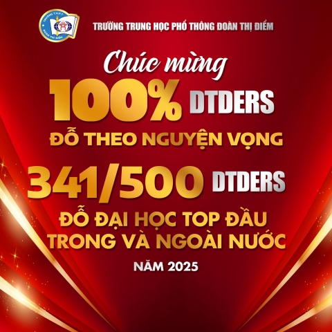 TRÁI NGỌT TỪ HÀNH TRÌNH NỖ LỰC – CHÚC MỪNG DTDERS 2K7